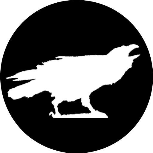 raven logo for website Nordic Scrutinizer.